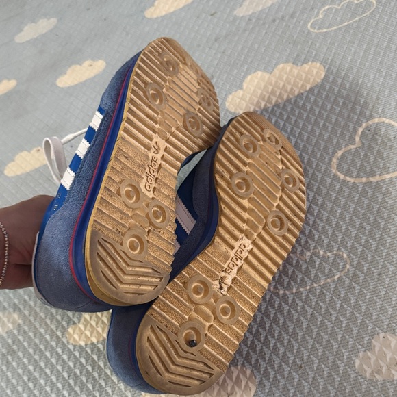 adidas SL ‘72 Royal Blue and White Classic Trainers - Picture 5 of 7